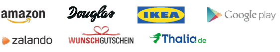 Logos POSA Geschenk-/Guthaben-karten