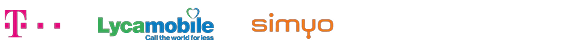 Logos POSA SIM-Karten